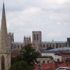 City from Clifford's Tower, York