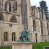 York Minster, and statue of Constantine, York