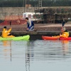 Kayaks at Keyhaven, Hampshire