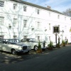 Wetheral, Cumbria. The Crown Hotel, on a gorgeous, sunny spring afternoon.