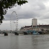 London Eye from across the Thames, London