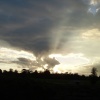 Storm outside Oxford, Oxfordshire