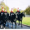 The Blues and Royals at Hyde Park Corner, London