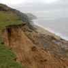 landslide in Charmouth