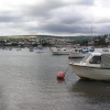 Teignmouth harbour, South Devon, on a rather dull day.