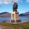 The War Memorial at Glenelg, Highlands, Scotland