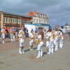 Morris dancers in Whitby, North Yorkshire.