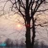 Winter Sunset in Worksop, Notts