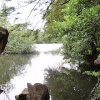 The lake at Elvaston Castle, Derbyshire.