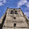 View of the church tower, Elvaston Church, Elvaston Castle, Derbyshire.