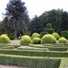 Gardens at the rear of Elvaston Castle, Derbyshire.