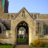 Gateway to the Church of St Laurence in  - Corringham, Lincs