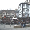 The Shambles Pub in downtown Manchester.