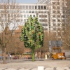 Canary Wharf along the Thames in East London