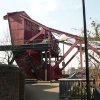 Bridge along the Thames in the east end