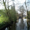 Waltham Abbey church viewed from Abbey gardens
