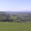 View looking west from Devils Dyke, Near Brighton, East Sussex
