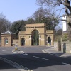 Entrance to Park Crescent, Corner of Clifton and Richmond Roads, Worthing, West Sussex