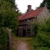 The 17Th Century Cottage at Iceni Village in Cockley Cley, Norfolk.
