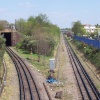 District Line Near Chiswick Park Station - (Richmond - Turnham Green Stretch)
