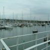 Ferry port, Lymington, Hampshire