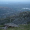 The path down to Coniston from the summit of the 'Old man'. Cumbria