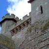 Lowther Castle, Cumbria. I took this picture within the castle facing toward St. Michael's.
