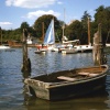 Boats at Eling, near Totton, Southampton
