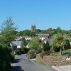 looking over Stratton, Cornwall, from Howards lane