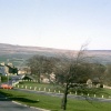 Bainbridge village green Wensleydale, North Yorkshire.