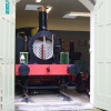 Train museum in Penrhyn Castle in Bangor, North Wales