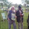 Participant at Speaker's Corner, London