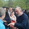 Psrticipant at Speaker's Corner, Hyde Park, London