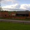 Some old farm buildings in Stokeham in Nottinghamshire.