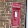 Old V.R post box. Frampton on Severn