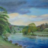 Bolton Priory in Wharfedale: An original painting by Stanley Port