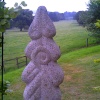 Garden sculpture at Dillington House, Ilminster, Somerset