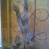 Willow man at Dillington House, Ilminster, Somerset