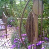 sculpture in the garden at Dillington House, Ilminster, Somerset