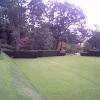 the outside theatre space at Dartington hall, Devon