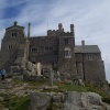 The castle at the summit of St. Michael's Mount