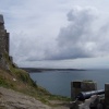 View from the castle at the summit of St. Michael's Mount