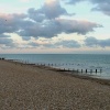 Beach evening in Bognor Regis, West Sussex