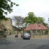Entrance to Pontefract Castle.