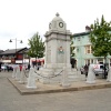 The War Memorial in the Cornmarket. Pontefract, West Yorkshire