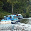 Boats on the Norfolk Broads.