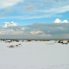 Snow on the sands