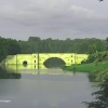 Dawn view of the Grand Bridge across the Queen Pool