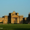 Blenheim Palace North Facade at evening