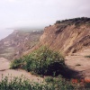 Dramatic clifftop view - Blackgang Chine, Isle of Wight